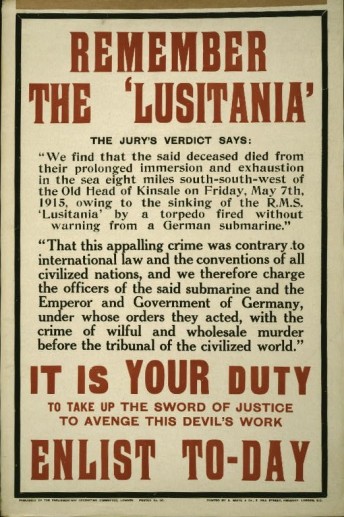 Lusitania poster 2