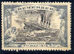 Lusitania stamp