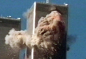 North Tower explosion