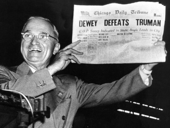 Truman newspaper